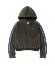 codegraphy（コードグラフィー）の「(Woman) Velvet hoodie zip-up CBDWWTC001（パーカー）」