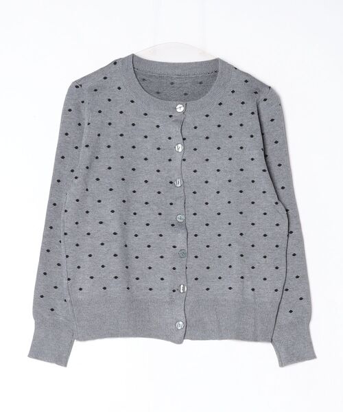 Vini（ヴィニ）の「ドットカーディガン（カーディガン/ボレロ・レディース・ブラック/グレー・MEDIUM）」の12枚目の写真