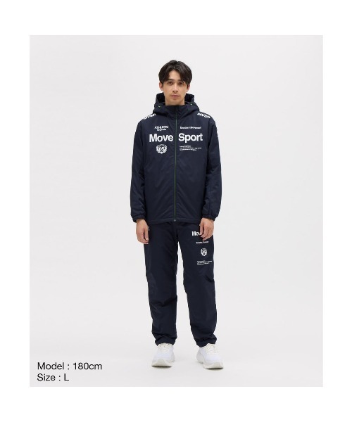 DESCENTE(デサント)の「デサント 【ACTIVE SUITS】THERMO オーセンティック ロングパンツ(その他パンツ・メンズ・ネイビー/ホワイト・M/L/LL/3L)」の3枚目の写真