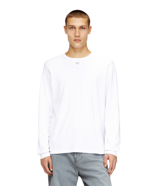 メンズ 長袖Tシャツ T-MADJUST-LS-TR（Tシャツ/カットソー）｜DIESEL