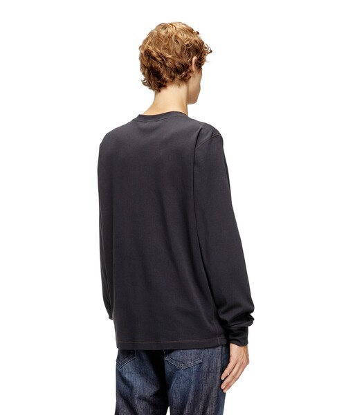 メンズ 長袖Tシャツ T-MADJUST-LS-TR（Tシャツ/カットソー）｜DIESEL