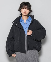 【WEB限定】中綿ボリュームショートブルゾン≪手洗い可能≫