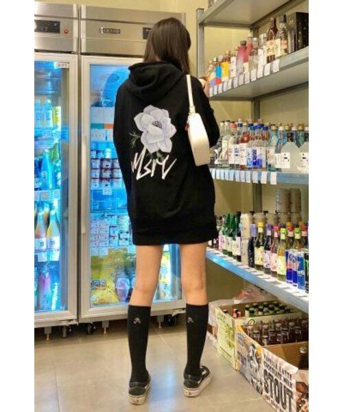 MONSTER REPUBLIC（モンスターリパブリック）の「MSRC シャロンホワイト フードパーカー ブラック（パーカー・レディース・その他・LARGE/MEDIUM/SMALL/X-LARGE）」の19枚目の写真