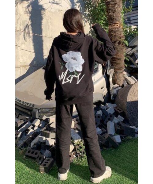MONSTER REPUBLIC（モンスターリパブリック）の「MSRC シャロンホワイト フードパーカー ブラック（パーカー・レディース・その他・LARGE/MEDIUM/SMALL/X-LARGE）」の15枚目の写真
