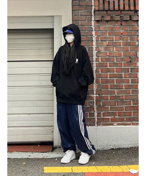 MONSTER REPUBLIC（モンスターリパブリック）の「MSRC シャロンホワイト フードパーカー ブラック（パーカー・レディース・その他・LARGE/MEDIUM/SMALL/X-LARGE）」の11枚目の写真