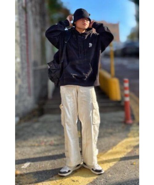 MONSTER REPUBLIC（モンスターリパブリック）の「MSRC シャロンホワイト フードパーカー ブラック（パーカー・レディース・その他・LARGE/MEDIUM/SMALL/X-LARGE）」の8枚目の写真