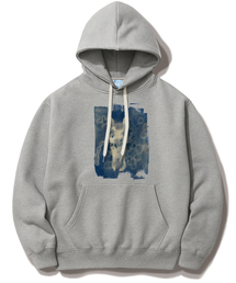 GRANFINNY（グランフィニ）の「Cyanotype H Hooded T-Shirt - MELANGE（パーカー・メンズ）」