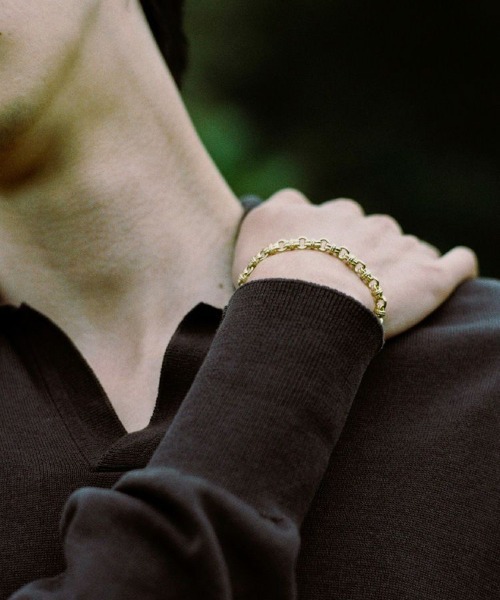 Llife 14KGP ANNEAUX BRACELET LIDNM リドム Llife 14KGP ANNEAUX BRACELET（ブレスレット）｜LIDNM（リドム）の