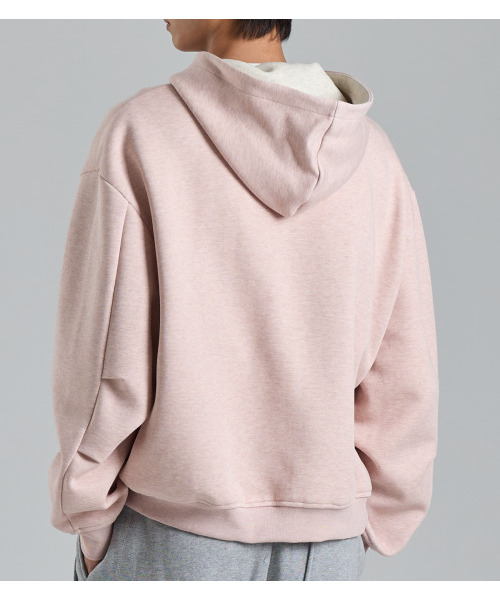 BUTTON SEOUL(ボタンソウル)の「ツーウェイコットンフードジップアップ(ライトローズ)(パーカー・メンズ・その他・MEDIUM/LARGE/X-LARGE)」の9枚目の写真