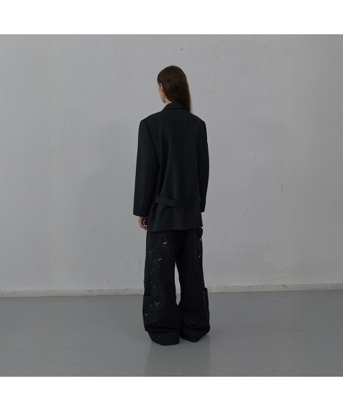 LCDC TM(エルシーディーシーティーエム)の「OVERSIZED TAILORED JACKET (BLACK)(テーラードジャケット・レディース・その他・OS)」の3枚目の写真