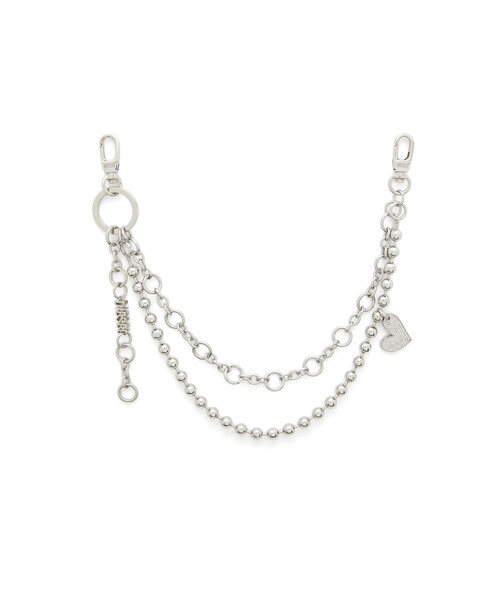 DIESEL（ディーゼル）の「レディース チャーム CHAIN-D M CHARMS（チャーム・レディース・シルバー・UNI）」の3枚目の写真