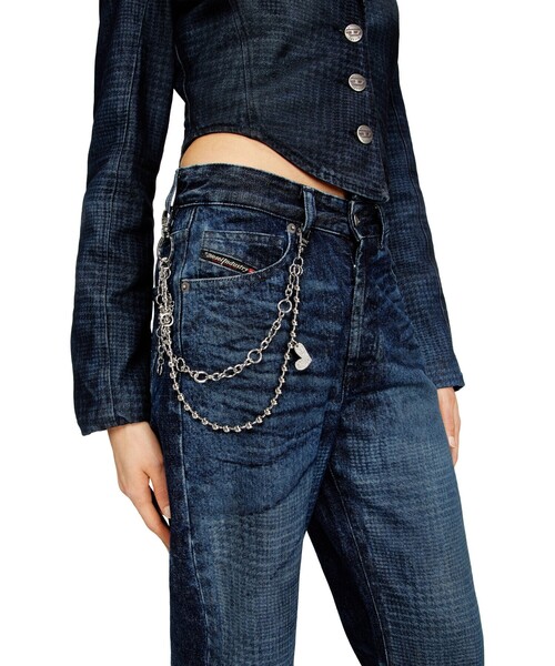 DIESEL（ディーゼル）の「レディース チャーム CHAIN-D M CHARMS（チャーム・レディース・シルバー・UNI）」の4枚目の写真