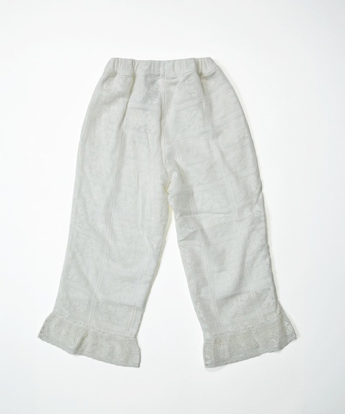 MAKE YOUR DAY(メイクユアデイ)の「レースパンツ■150.160cm(その他パンツ・キッズ・ブラック/アイボリー・160/150)」の5枚目の写真