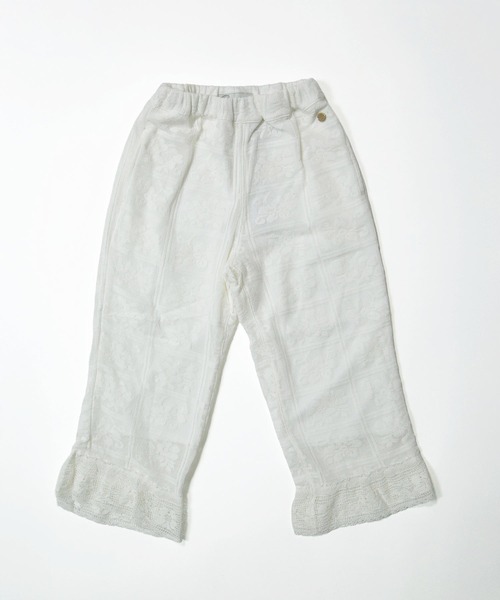 MAKE YOUR DAY(メイクユアデイ)の「レースパンツ■150.160cm(その他パンツ・キッズ・ブラック/アイボリー・160/150)」の4枚目の写真