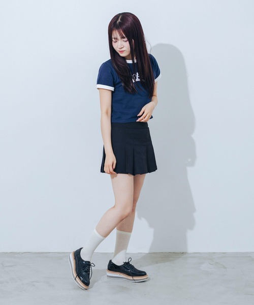 EVOL（イーボル）の「【美脚効果・22.0-25.0cm展開】厚底プラットフォームレースアップシューズ JA5922（ドレスシューズ・レディース・ブラック/アイボリー/シルバー・24.0cm/24.5cm/25.0cm/22.0cm/22.5cm/23.0cm/23.5cm）」の10枚目の写真