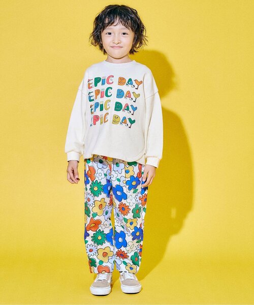 F.O.KIDS(エフオーキッズ)の「3色3柄ゆったりトレーナー(スウェット・キッズ・グレー/アイボリー/パープル・140/130/120/110/100/90/80)」の16枚目の写真