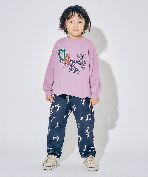 F.O.KIDS(エフオーキッズ)の「3色3柄ゆったりトレーナー(スウェット・キッズ・グレー/アイボリー/パープル・140/130/120/110/100/90/80)」の19枚目の写真