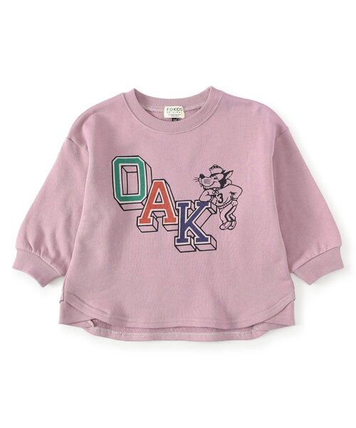 F.O.KIDS(エフオーキッズ)の「3色3柄ゆったりトレーナー(スウェット・キッズ・グレー/アイボリー/パープル・140/130/120/110/100/90/80)」の8枚目の写真