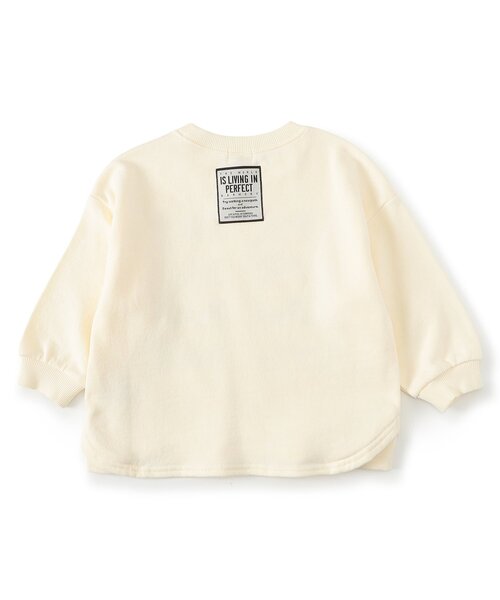 F.O.KIDS(エフオーキッズ)の「3色3柄ゆったりトレーナー(スウェット・キッズ・グレー/アイボリー/パープル・140/130/120/110/100/90/80)」の10枚目の写真