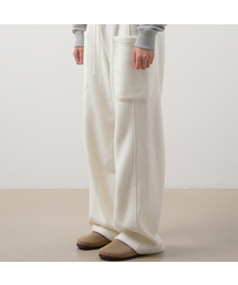 TOGE（トジ）の「Wool banding pants (ivory)（スウェットパンツ）」