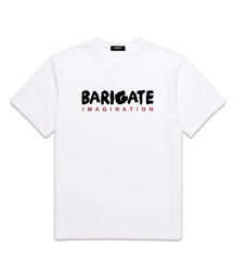 BARIGATE（バリゲート）の「IMAGINATOIN 半袖Tシャツ (BS018) ホワイト（Tシャツ/カットソー）」