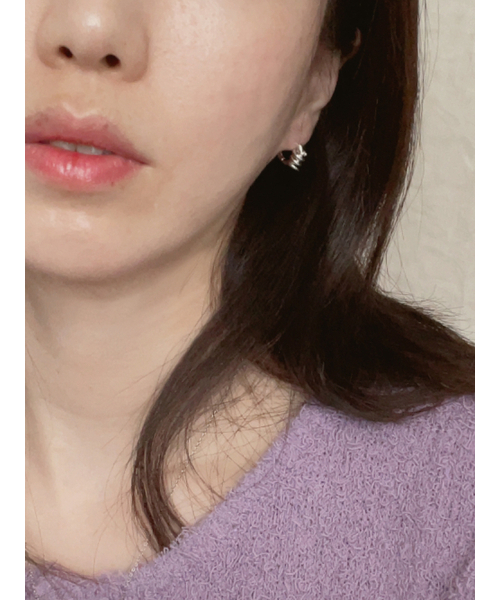 ELYONA（エリオーナー）の「ELA 02 Earrings One-touch twist earrings（ピアス（両耳用）・レディース・その他・FREE）」の2枚目の写真