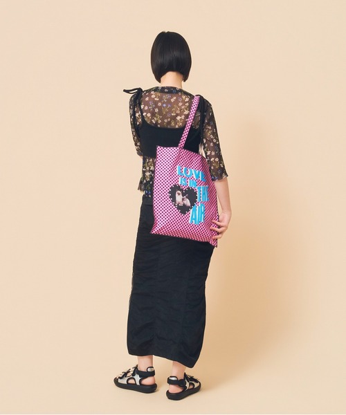 Casselini（キャセリーニ）の「Casselini(キャセリーニ)Team DOUBUTSUトート（トートバッグ・レディース・ベージュ/ブラック/ピンク・FREE）」の18枚目の写真