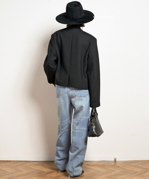 AP STUDIO（エーピーストゥディオ）の「【ADNYM ATELIER/アドニム アトリエ】HACK JEANS（デニムパンツ・レディース・ライトブルー・38/36）」の6枚目の写真