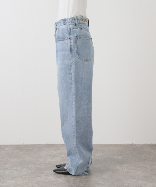 AP STUDIO（エーピーストゥディオ）の「【ADNYM ATELIER/アドニム アトリエ】HACK JEANS（デニムパンツ・レディース・ライトブルー・38/36）」の8枚目の写真