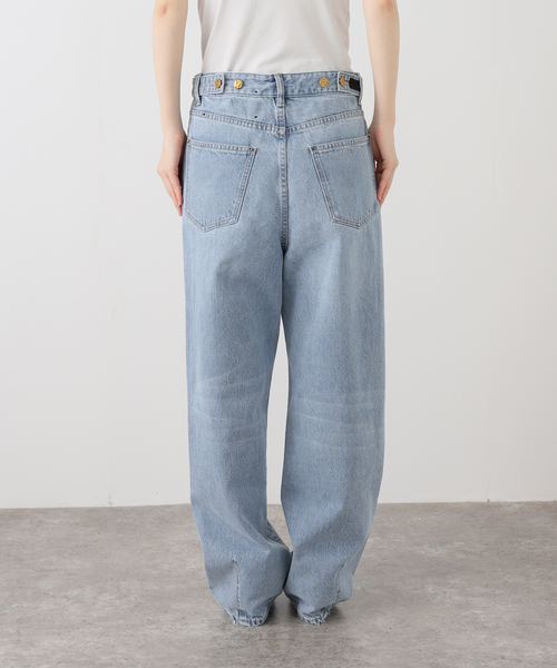 AP STUDIO（エーピーストゥディオ）の「【ADNYM ATELIER/アドニム アトリエ】HACK JEANS（デニムパンツ・レディース・ライトブルー・38/36）」の9枚目の写真