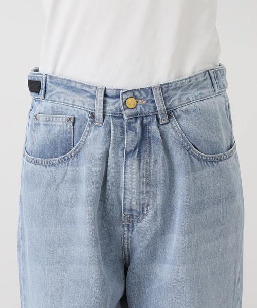 AP STUDIO（エーピーストゥディオ）の「【ADNYM ATELIER/アドニム アトリエ】HACK JEANS（デニムパンツ・レディース・ライトブルー・38/36）」の10枚目の写真