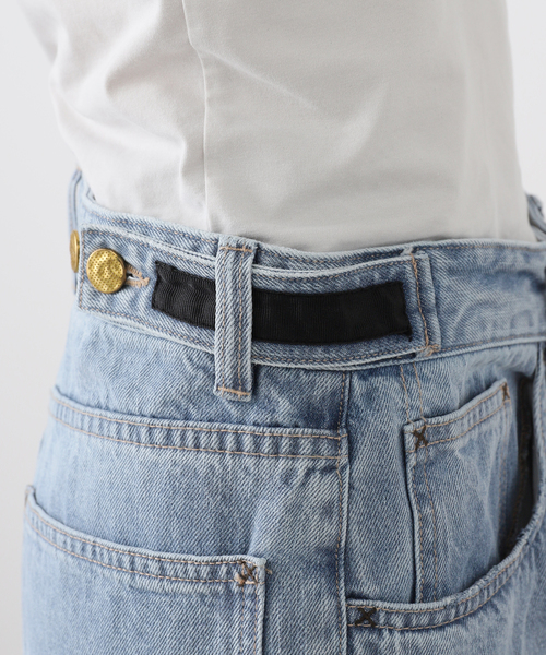 AP STUDIO（エーピーストゥディオ）の「【ADNYM ATELIER/アドニム アトリエ】HACK JEANS（デニムパンツ・レディース・ライトブルー・38/36）」の13枚目の写真