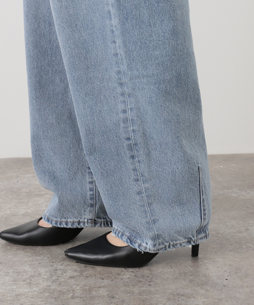 AP STUDIO（エーピーストゥディオ）の「【ADNYM ATELIER/アドニム アトリエ】HACK JEANS（デニムパンツ・レディース・ライトブルー・38/36）」の14枚目の写真