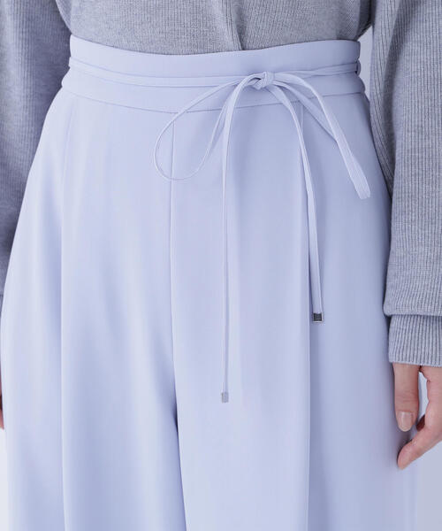 NATURAL BEAUTY BASIC（ナチュラルビューティーベーシック）の「◇ナローリボンイージーワイドパンツ（その他パンツ・レディース・ブラック/ブルー/ベージュ・P/S/MEDIUM/SMALL）」の16枚目の写真