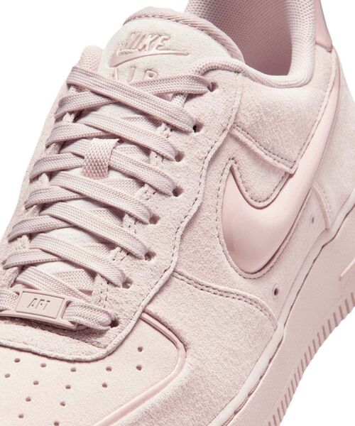 NIKE ナイキ AIR FORCE 1 エアフォース1 シルバーピンク23.5 エア フォース 1 NIKE ナイキ AIR FORCE TUMBLED PINK MINI SWOOSH