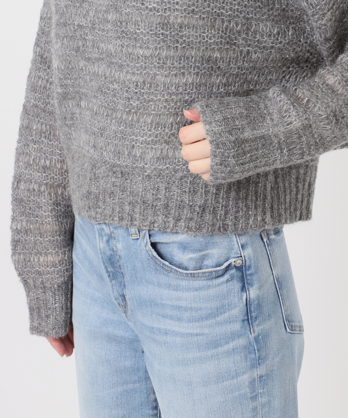 セール】ラメシャギーニットプルオーバー（ニット/セーター）｜Spick