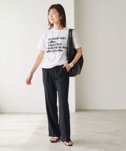 SLOBE IENA(スローブイエナ)の「《追加9》SLOBE トライアングルBAG(トートバッグ・レディース・チョコ/ブラック・FREE)」の3枚目の写真