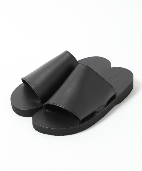 PADRONE（パドローネ）の「【PADRONE】MULES SANDALS PU5359-3204-18B（サンダル・メンズ・ダークブラウン/ブラック・40/42）」の3枚目の写真