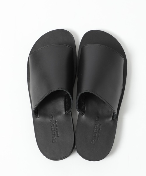 PADRONE（パドローネ）の「【PADRONE】MULES SANDALS PU5359-3204-18B（サンダル・メンズ・ダークブラウン/ブラック・40/42）」の6枚目の写真