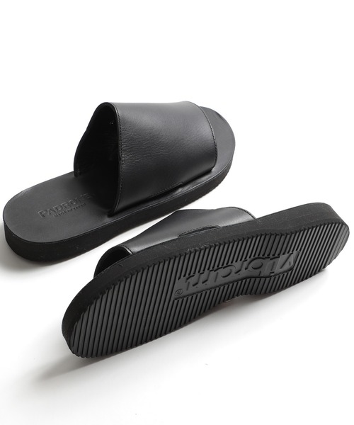 PADRONE（パドローネ）の「【PADRONE】MULES SANDALS PU5359-3204-18B（サンダル・メンズ・ダークブラウン/ブラック・40/42）」の9枚目の写真