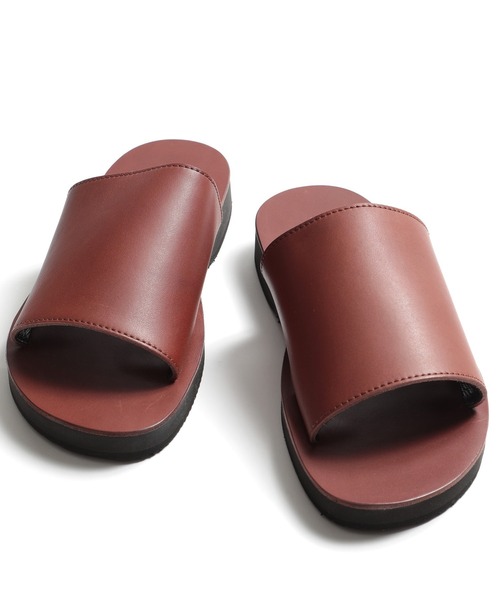 PADRONE（パドローネ）の「【PADRONE】MULES SANDALS PU5359-3204-18B（サンダル・メンズ・ダークブラウン/ブラック・40/42）」の11枚目の写真