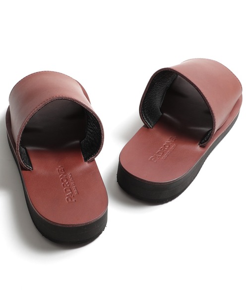 PADRONE（パドローネ）の「【PADRONE】MULES SANDALS PU5359-3204-18B（サンダル・メンズ・ダークブラウン/ブラック・40/42）」の13枚目の写真