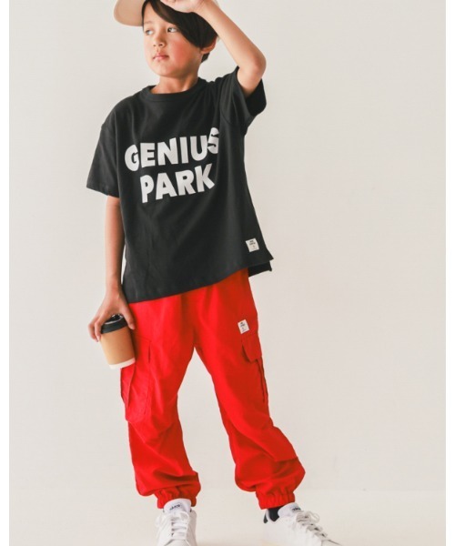 jeans-b(ジーンズベー)の「ジーンズベー GENIUSTシャツ(Tシャツ/カットソー・キッズ・オフホワイト/チャコールグレー/ブラック・140cm/130cm/160cm/150cm)」の20枚目の写真