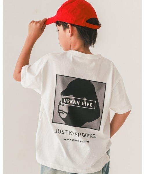 jeans-b(ジーンズベー)の「ジーンズベー GENIUSTシャツ(Tシャツ/カットソー・キッズ・オフホワイト/チャコールグレー/ブラック・140cm/130cm/160cm/150cm)」の19枚目の写真