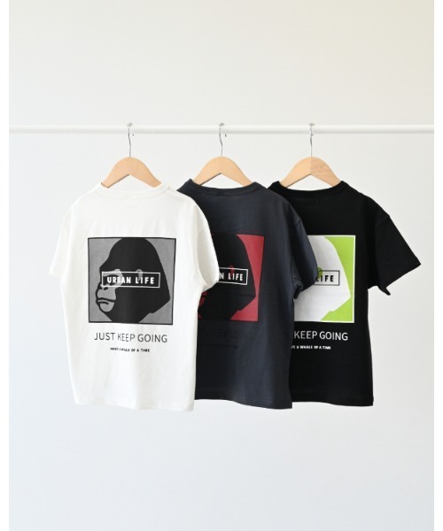 jeans-b(ジーンズベー)の「ジーンズベー GENIUSTシャツ(Tシャツ/カットソー・キッズ・オフホワイト/チャコールグレー/ブラック・140cm/130cm/160cm/150cm)」の16枚目の写真