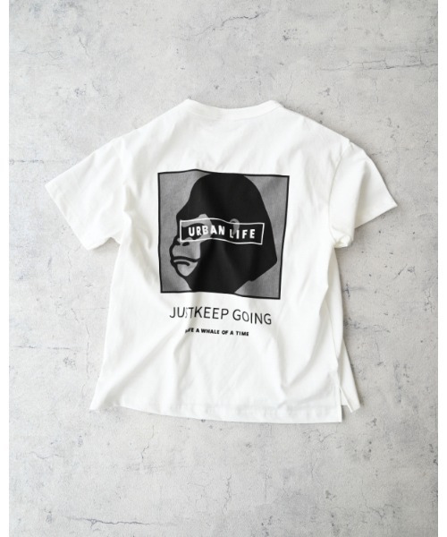 jeans-b(ジーンズベー)の「ジーンズベー GENIUSTシャツ(Tシャツ/カットソー・キッズ・オフホワイト/チャコールグレー/ブラック・140cm/130cm/160cm/150cm)」の9枚目の写真