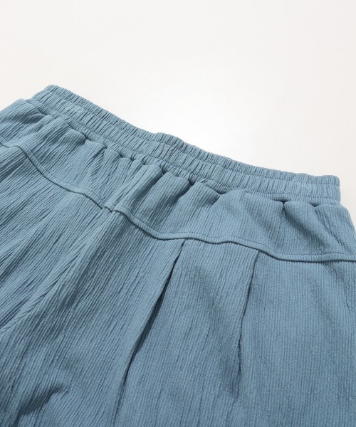 KRIFF MAYER Lady's Collection（クリフメイヤーレディースコレクション）の「楊柳カットソーイージーパンツ（その他パンツ・レディース・レンガ/ナチュラル/サックスブルー/ブラック・LARGE/MEDIUM）」の21枚目の写真