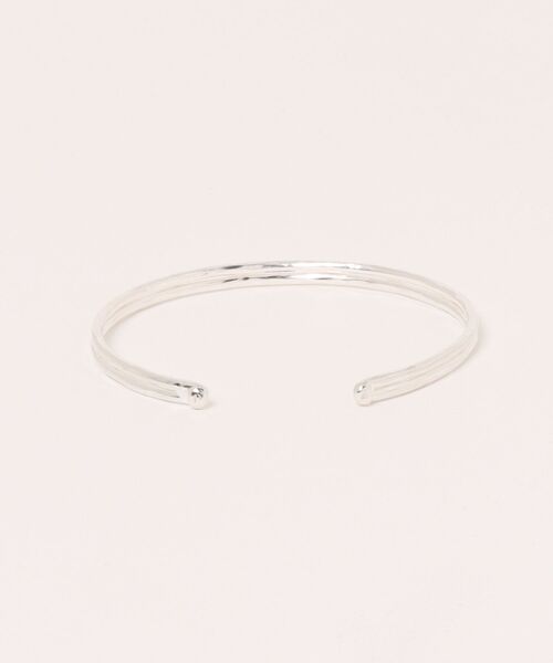 Scrap Book（スクラップブック）の「【R】2連バングル（ブレスレット・レディース・シルバー・FREE）」の2枚目の写真