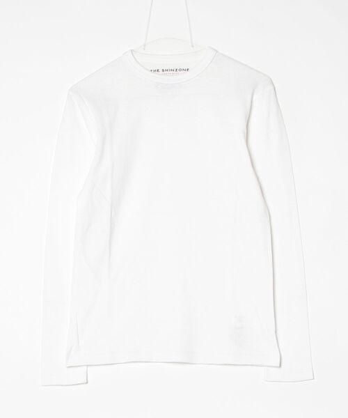 THE SHINZONE(ザ シンゾーン)の「GENERAL LONG SLEEVE 19AMSCU03(Tシャツ/カットソー・レディース・ホワイト/ブラック/グレー・FREE)」の2枚目の写真