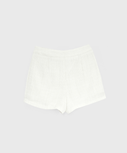 320SHOWROOM(320ショールーム)の「Tape Trimming Tweed Shorts Cream(その他パンツ・レディース・その他・SMALL/MEDIUM)」の2枚目の写真